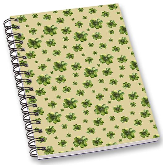 

RADANYA Floral A5 Notebook Wirebound Ruled Paper Diary