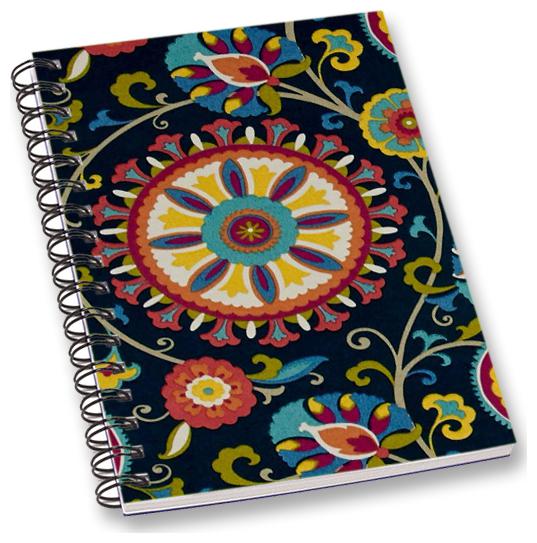 

RADANYA Floral A5 Notebook Wirebound Ruled Paper Diary