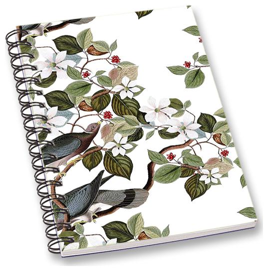 

RADANYA Floral A5 Notebook Wirebound Ruled Paper Diary