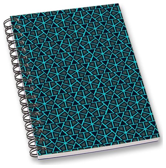 

RADANYA Floral A5 Notebook Wirebound Ruled Paper Diary