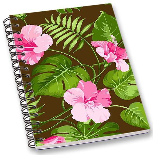 

RADANYA Floral A5 Notebook Wirebound Ruled Paper Diary
