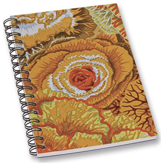

RADANYA Floral A5 Notebook Wirebound Ruled Paper Diary