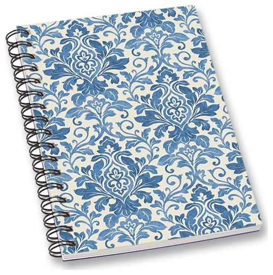 

RADANYA Floral A5 Notebook Wirebound Ruled Paper Diary