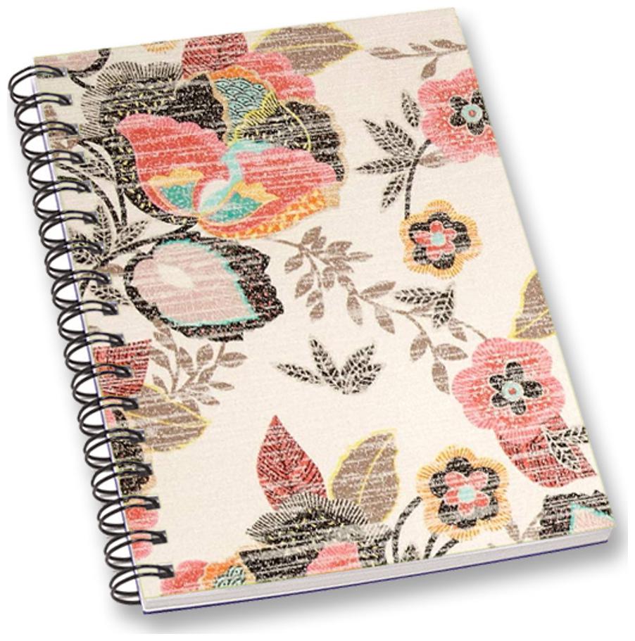 

RADANYA Floral A5 Notebook Wirebound Ruled Paper Diary