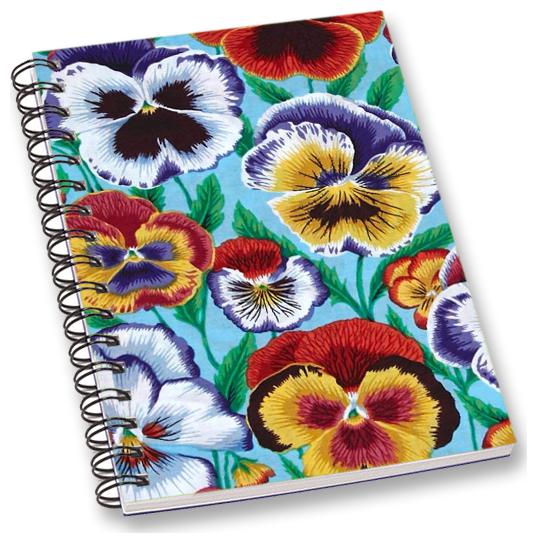 

RADANYA Floral A5 Notebook Wirebound Ruled Paper Diary