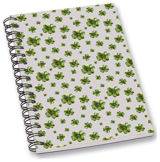 

RADANYA Floral A5 Notebook Wirebound Ruled Paper Diary