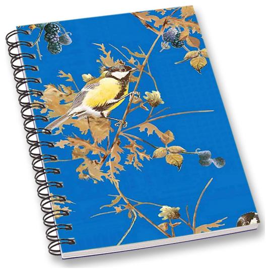 

RADANYA Floral Bird A5 Notebook Wirebound Ruled Paper Diary