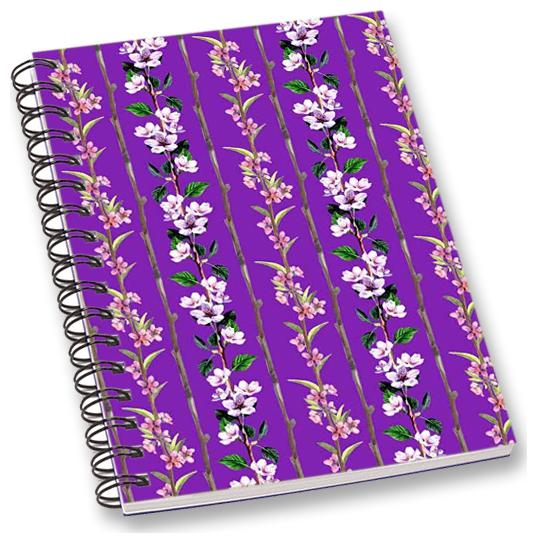 

RADANYA Floral A5 Notebook Wirebound Ruled Paper Diary