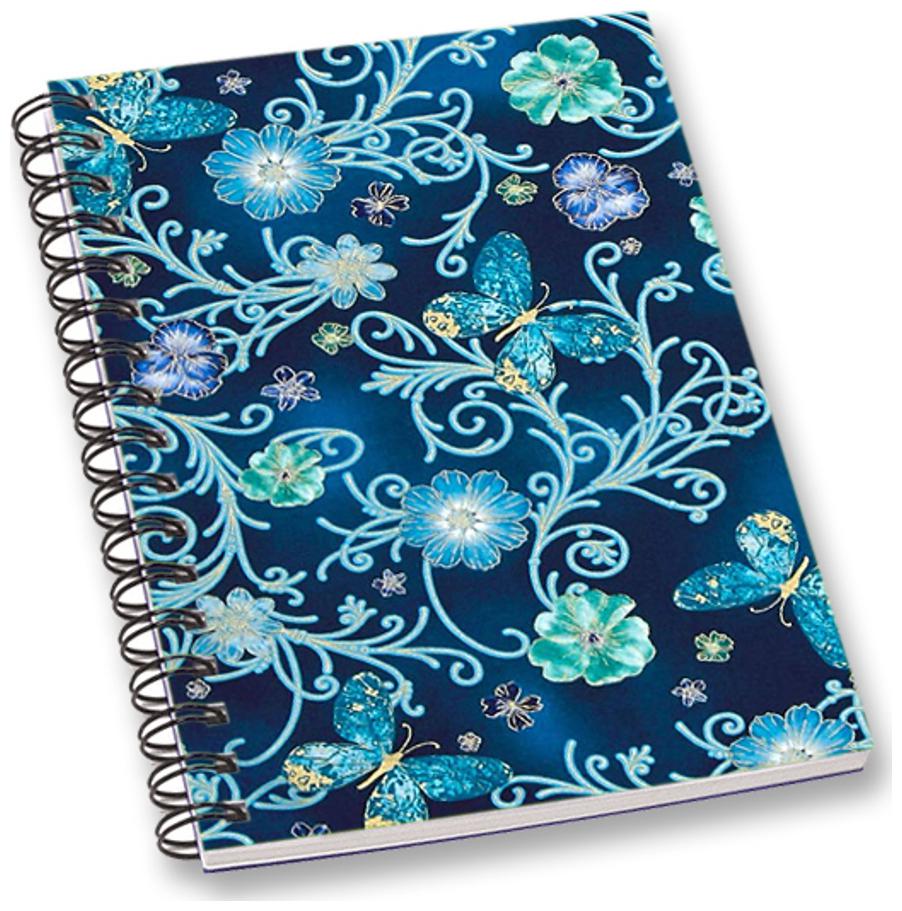 

RADANYA Floral Butterfly A5 Notebook Wirebound Ruled Paper Diary