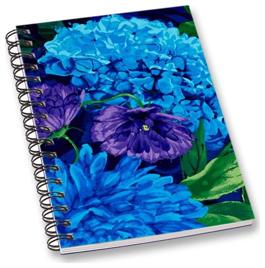 

RADANYA Floral A5 Notebook Wirebound Ruled Paper Diary