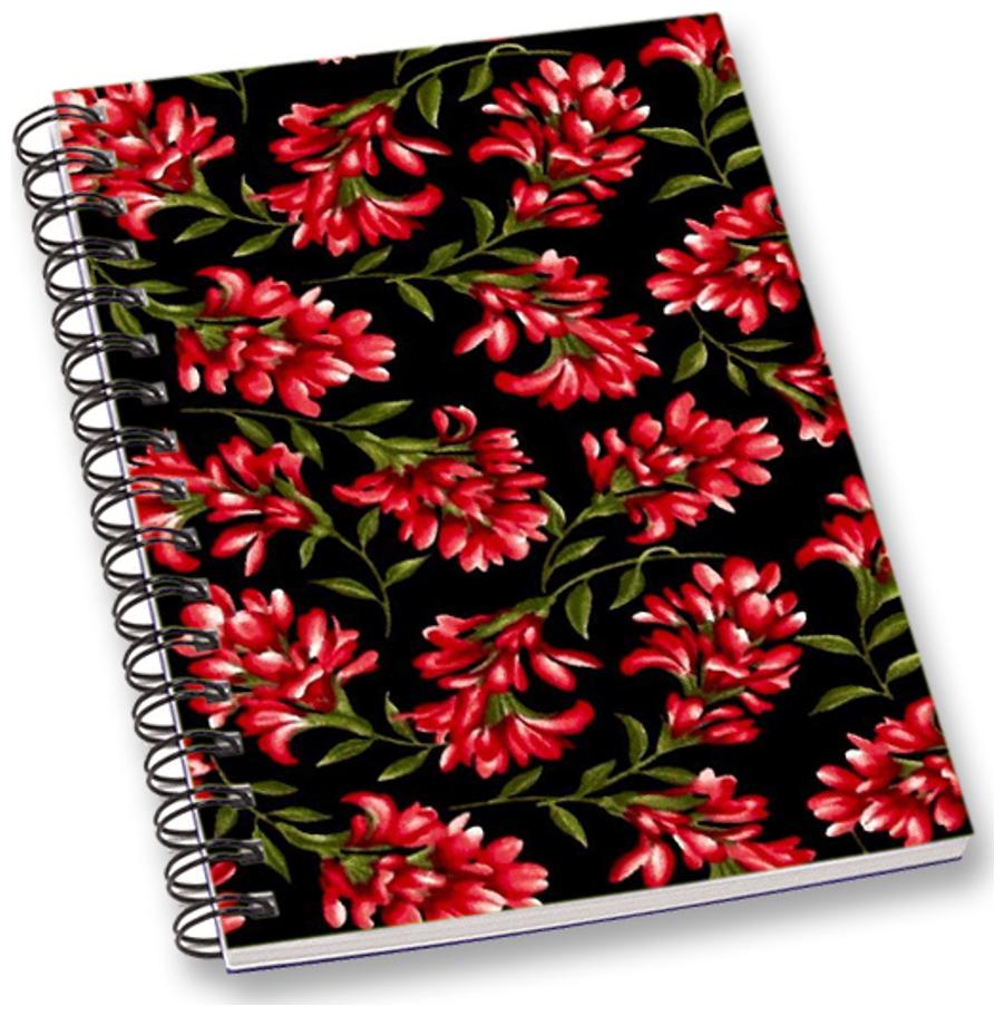 

RADANYA Floral A5 Notebook Wirebound Ruled Paper Diary
