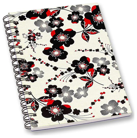 

RADANYA Floral A5 Notebook Wirebound Ruled Paper Diary