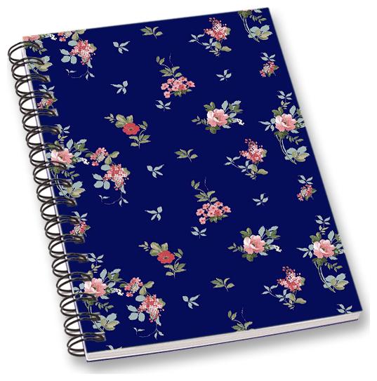 

RADANYA Floral A5 Notebook Wirebound Ruled Paper Diary