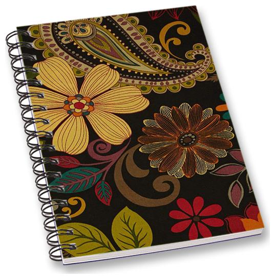 

RADANYA Floral A5 Notebook Wirebound Ruled Paper Diary
