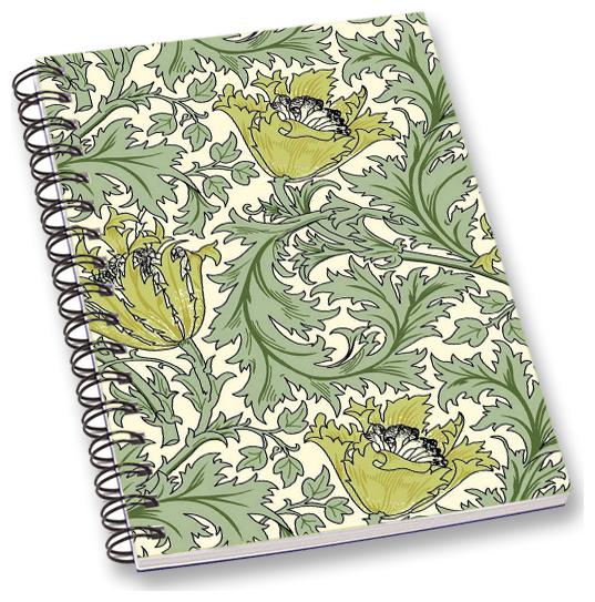 

RADANYA Floral A5 Notebook Wirebound Ruled Paper Diary