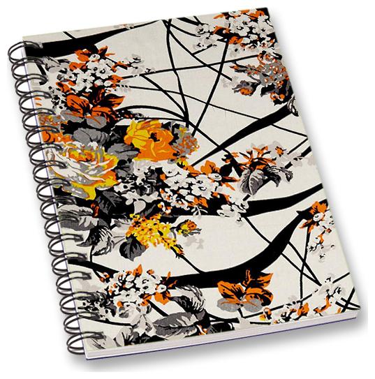 

RADANYA Floral A5 Notebook Wirebound Ruled Paper Diary