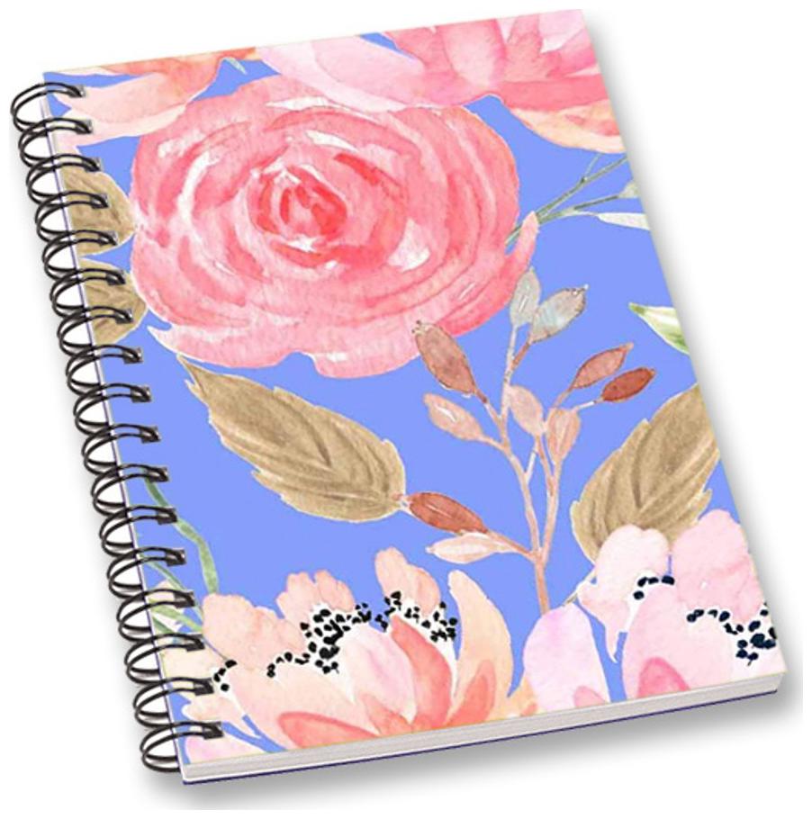 

RADANYA Floral A5 Notebook Wirebound Ruled Paper Diary