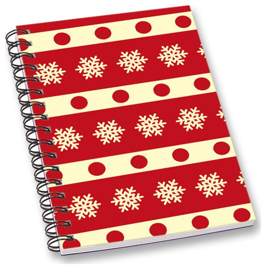 

RADANYA Floral With Polka Dot A5 Notebook Wirebound Ruled Paper Diary