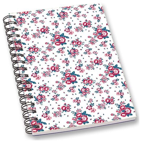 

RADANYA Floral A5 Notebook Wirebound Ruled Paper Diary