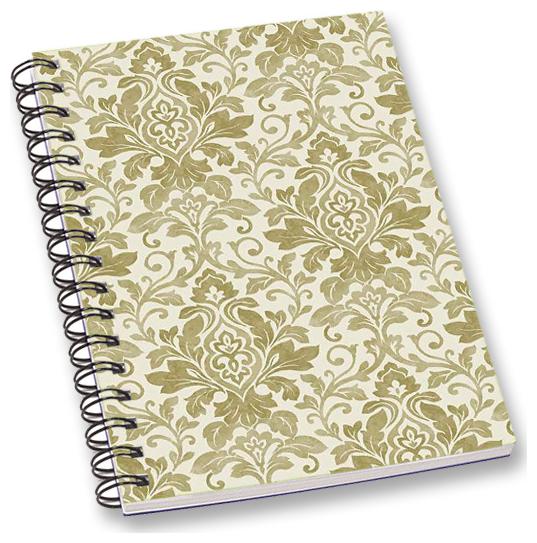 

RADANYA Floral A5 Notebook Wirebound Ruled Paper Diary