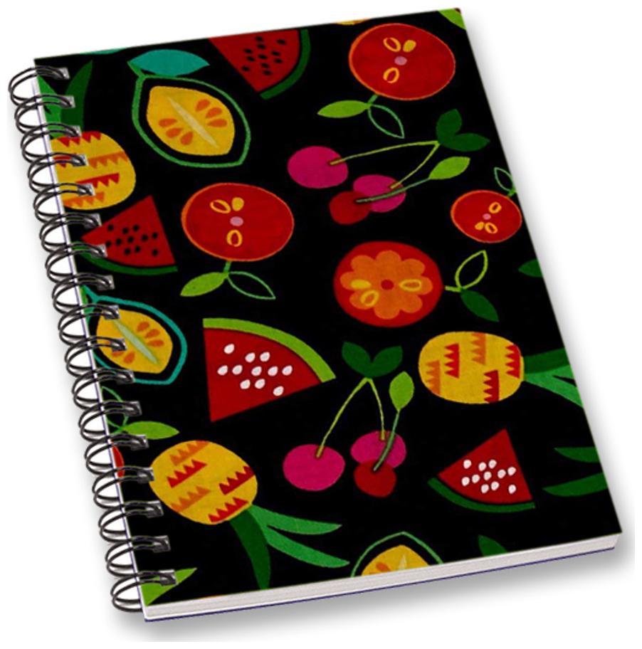 

RADANYA Fruit A5 Notebook Wirebound Ruled Paper Diary