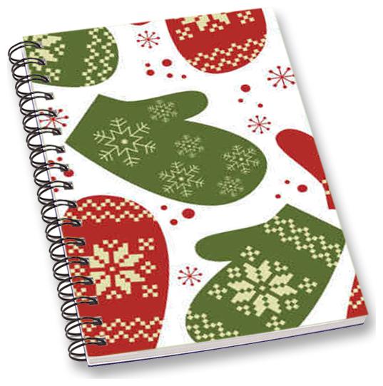 

RADANYA Gloves A5 Notebook Wirebound Ruled Paper Diary