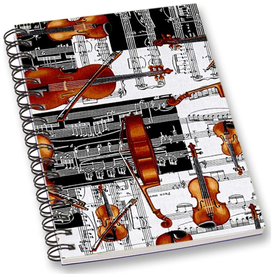 

RADANYA Guitar A5 Notebook Wirebound Ruled Paper Diary