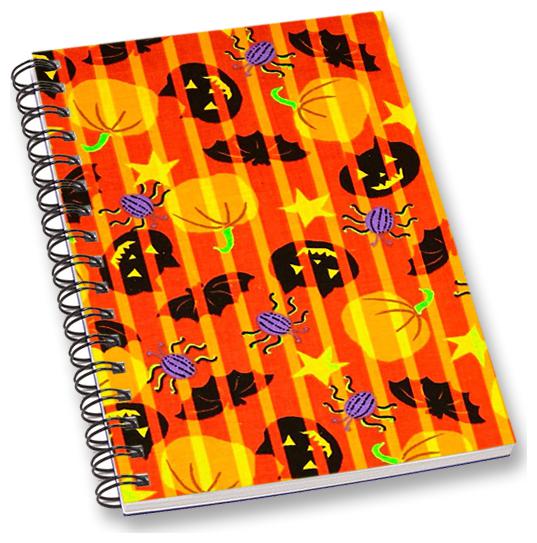 

RADANYA Halloween A5 Notebook Wirebound Ruled Paper Diary