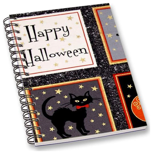 

RADANYA Halloween A5 Notebook Wirebound Ruled Paper Diary
