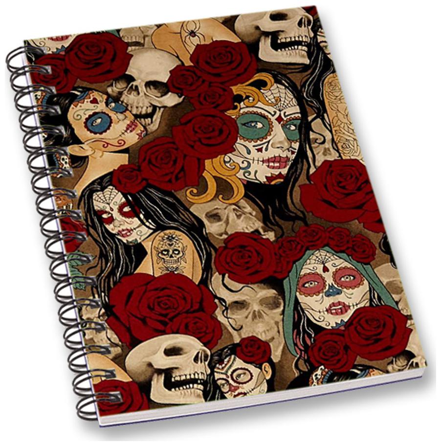 

RADANYA Halloween A5 Notebook Wirebound Ruled Paper Diary