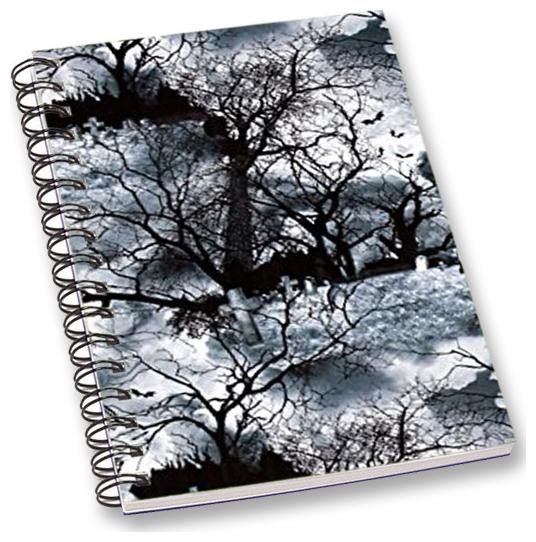 

RADANYA Halloween A5 Notebook Wirebound Ruled Paper Diary