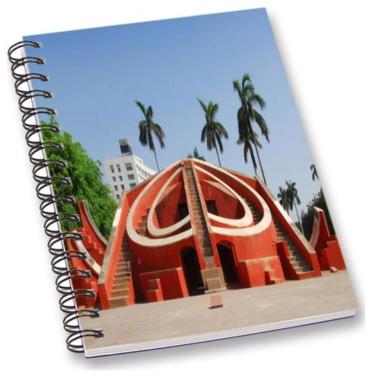 

RADANYA Jantar Mantar Historical Place A5 Notebook Wirebound Ruled Paper Diary