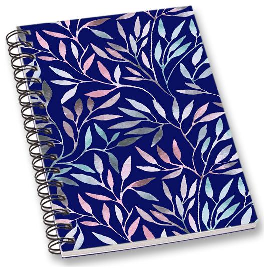 

RADANYA Leaf A5 Notebook Wirebound Ruled Paper Diary
