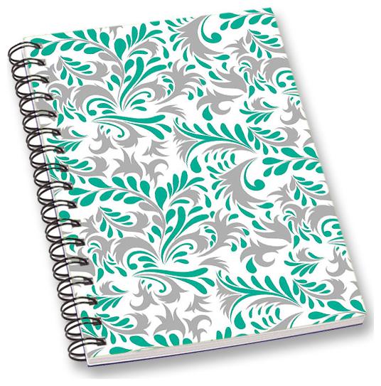 

RADANYA Leaf A5 Notebook Wirebound Ruled Paper Diary