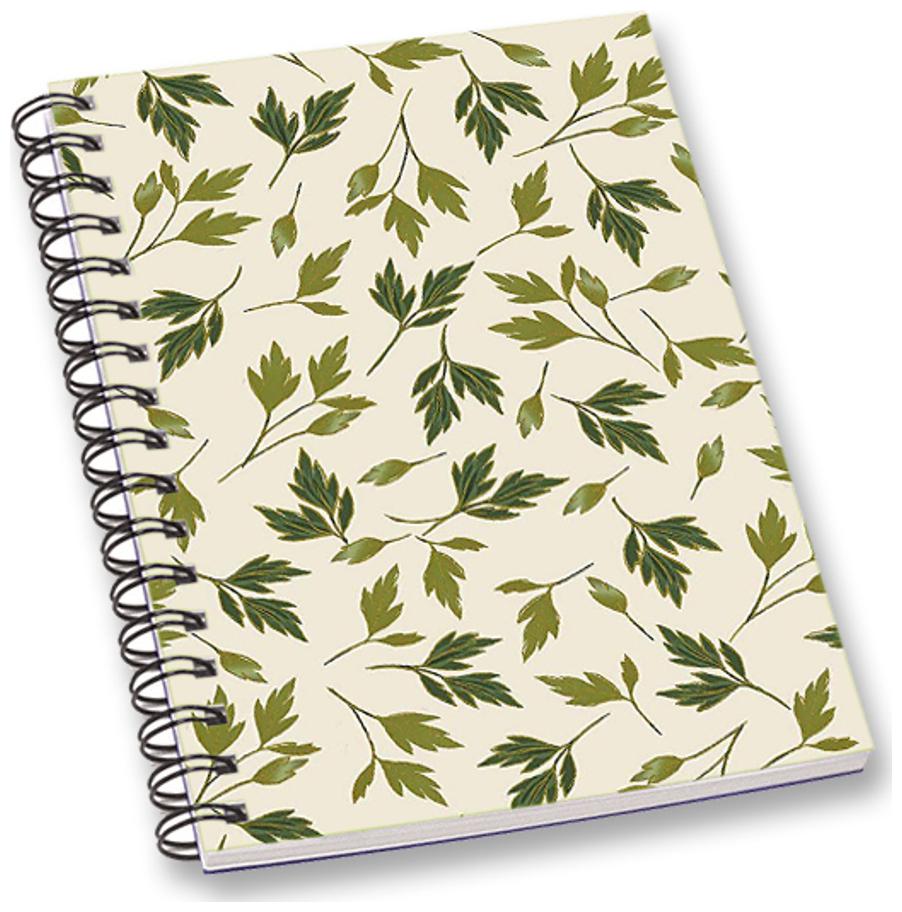 

RADANYA Leaf A5 Notebook Wirebound Ruled Paper Diary