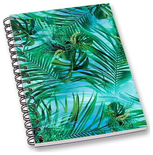 

RADANYA Leaf A5 Notebook Wirebound Ruled Paper Diary