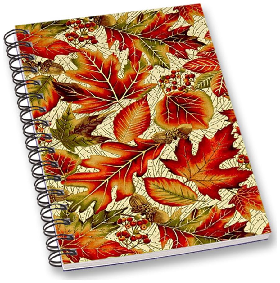 

RADANYA Leaf A5 Notebook Wirebound Ruled Paper Diary