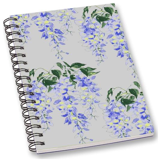 

RADANYA Leaves A5 Notebook Wirebound Ruled Paper Diary