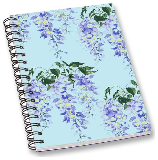 

RADANYA Leaves A5 Notebook Wirebound Ruled Paper Diary