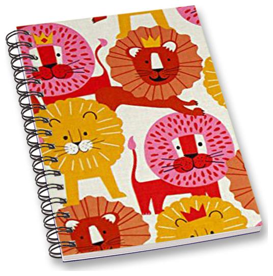 

RADANYA Lion A5 Notebook Wirebound Ruled Paper Diary