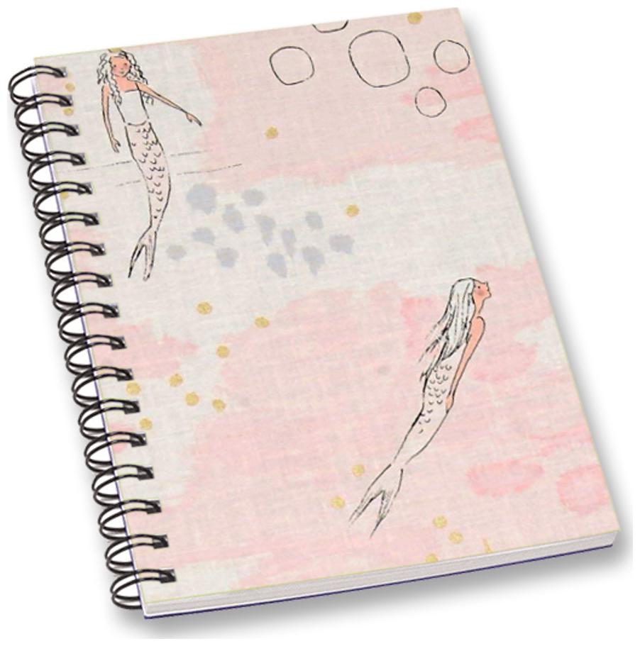 

RADANYA Mermaid A5 Notebook Wirebound Ruled Paper Diary