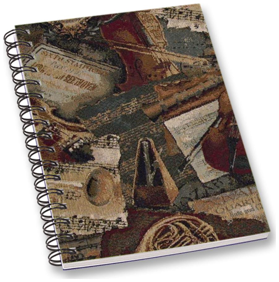 

RADANYA Musical Instument A5 Notebook Wirebound Ruled Paper Diary
