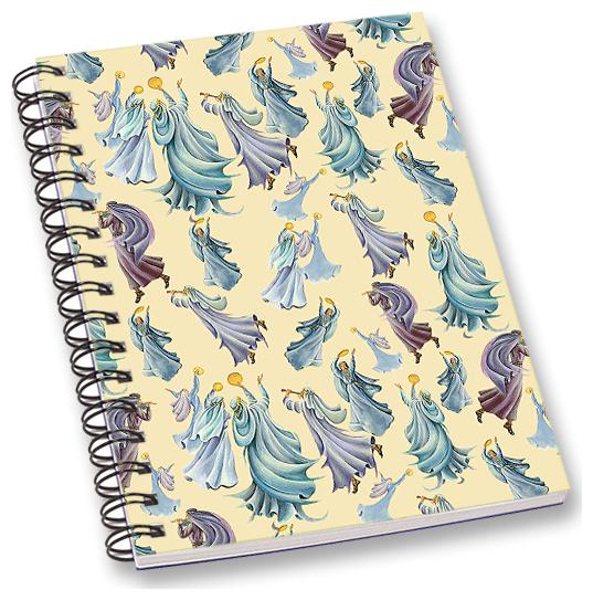 

RADANYA Musically Angles A5 Notebook Wirebound Ruled Paper Diary