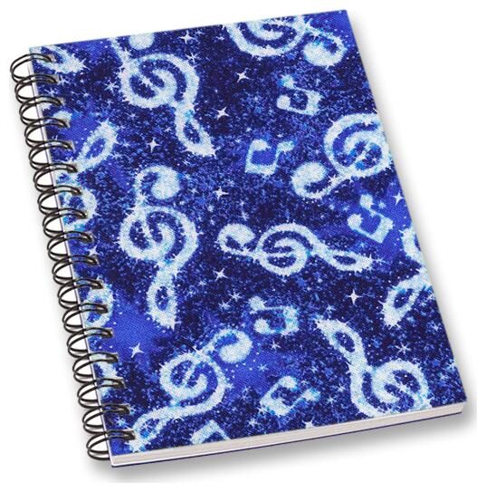 

RADANYA Music A5 Notebook Wirebound Ruled Paper Diary