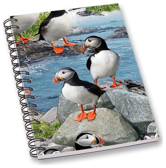 

RADANYA Nature A5 Notebook Wirebound Ruled Paper Diary