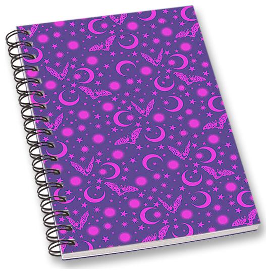 

RADANYA Night Sky View A5 Notebook Wirebound Ruled Paper Diary