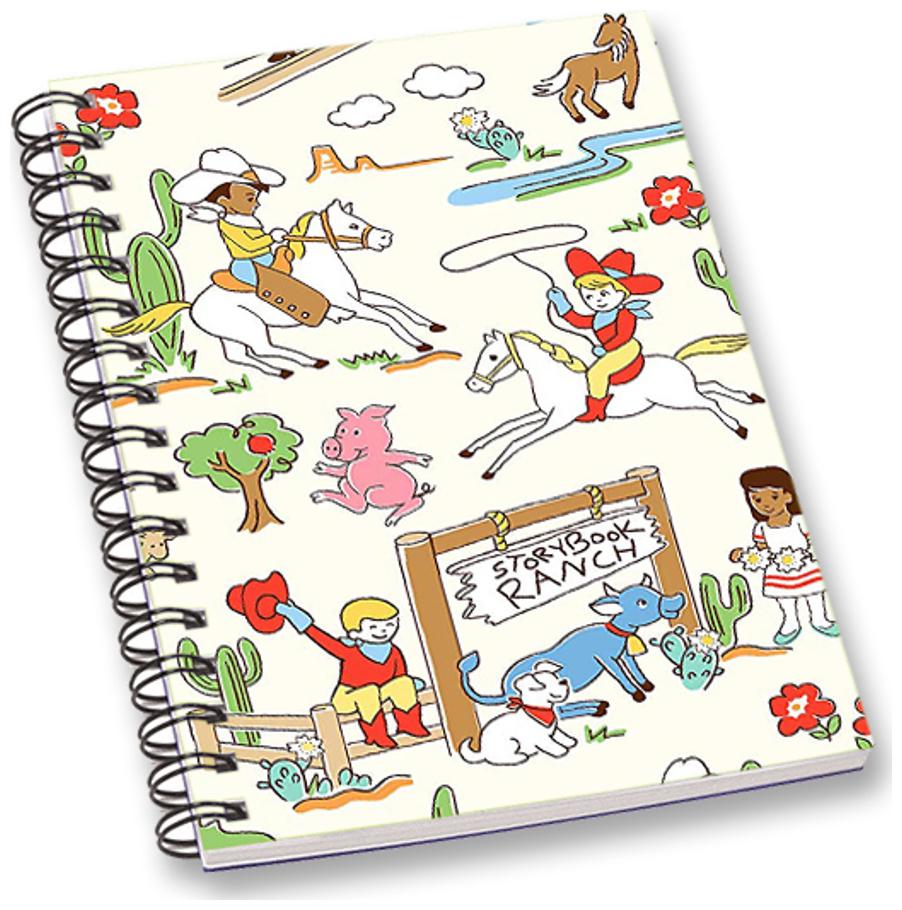 

RADANYA Nursery A5 Notebook Wirebound Ruled Paper Diary