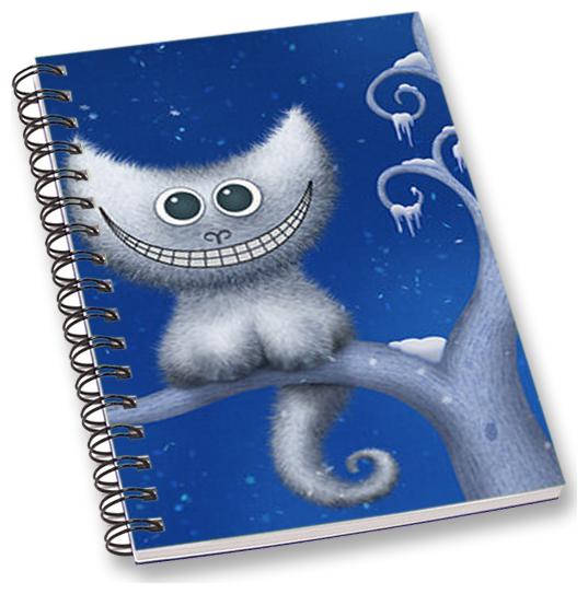 

RADANYA Owl A5 Notebook Wirebound Ruled Paper Diary
