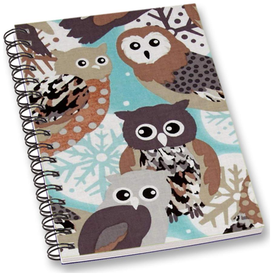 

RADANYA Owl A5 Notebook Wirebound Ruled Paper Diary