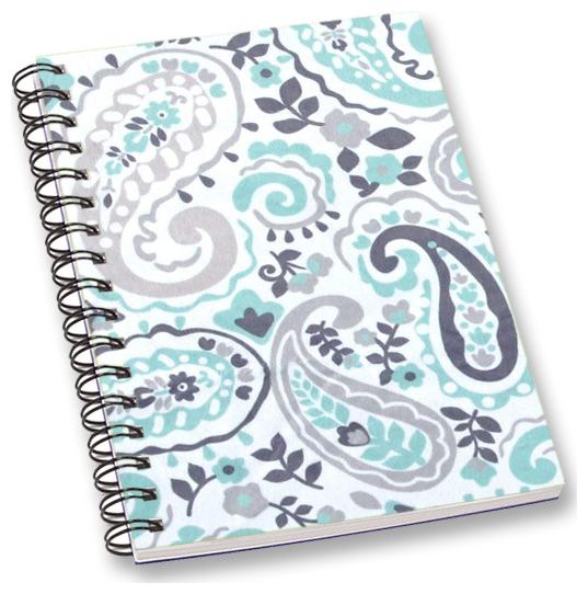 

RADANYA Paisley A5 Notebook Wirebound Ruled Paper Diary